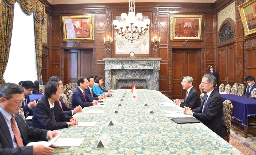 FM Son upbeat about flourishing comprehensive strategic partnership with Japan